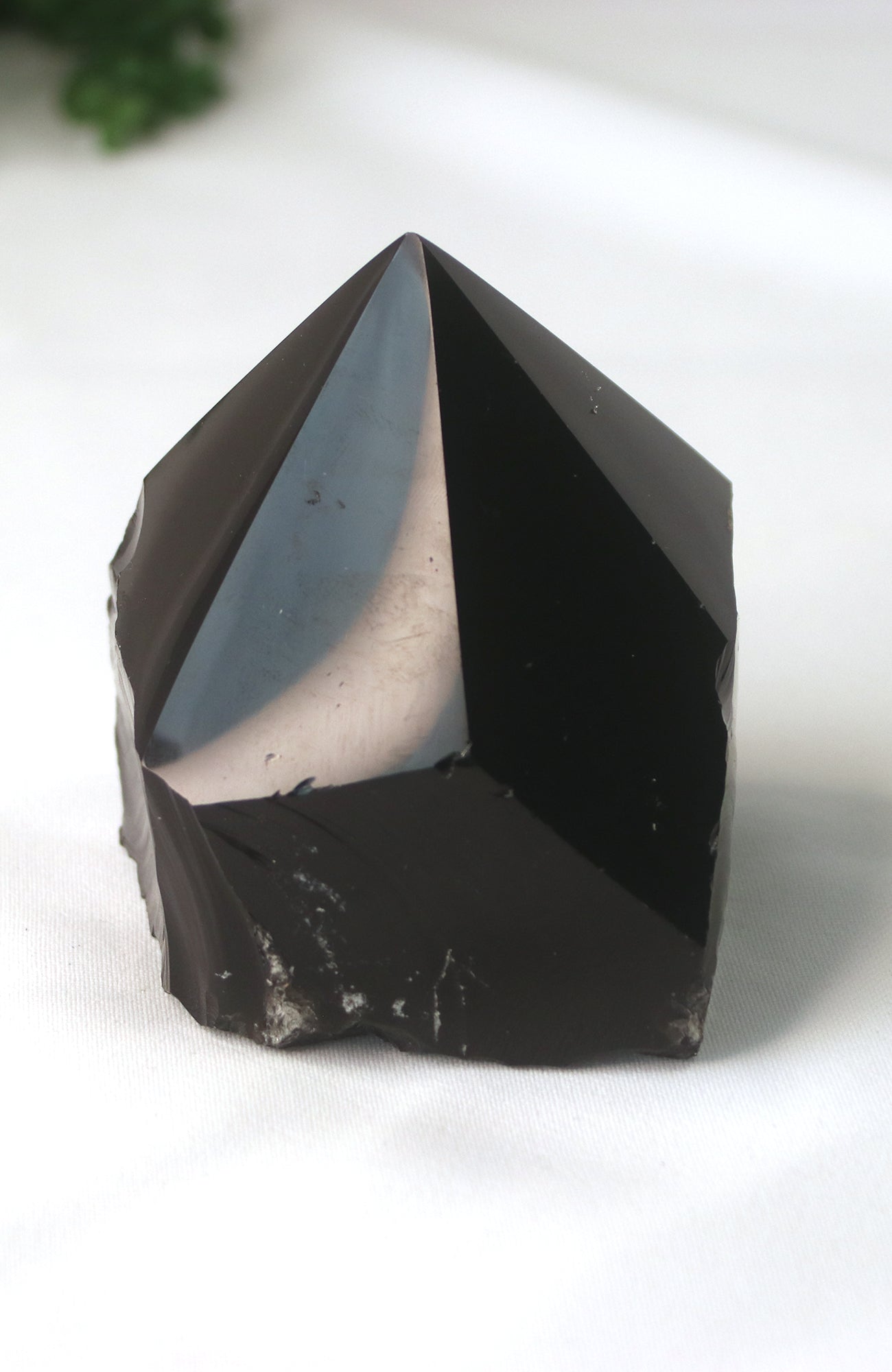 Black Obsidian Polished Top Point